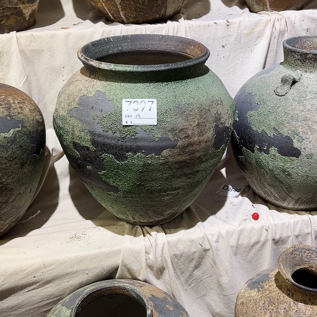 瓶7397高31口18陶瓷花瓶无孔