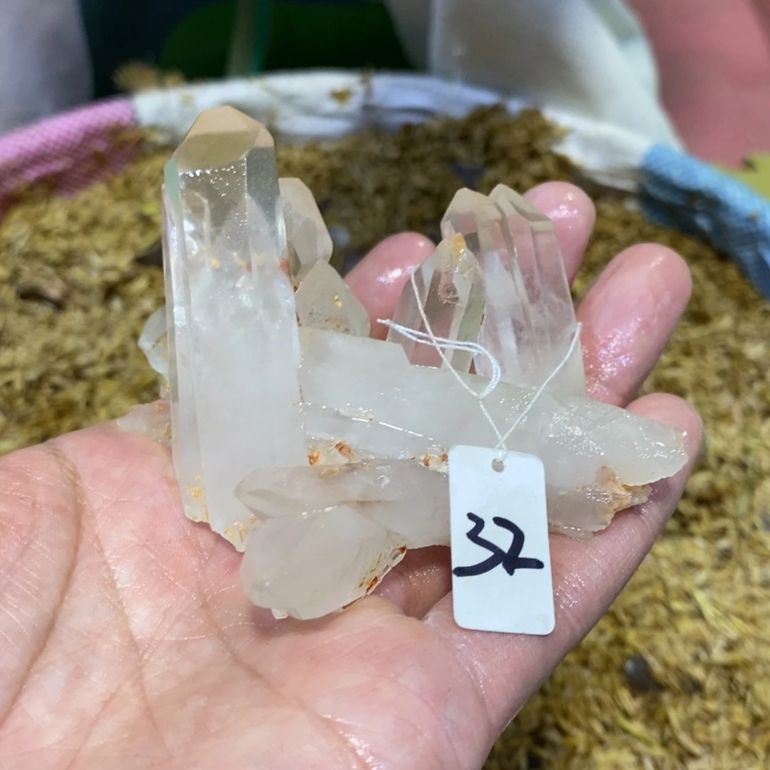 水晶水晶原石摆件未镶嵌