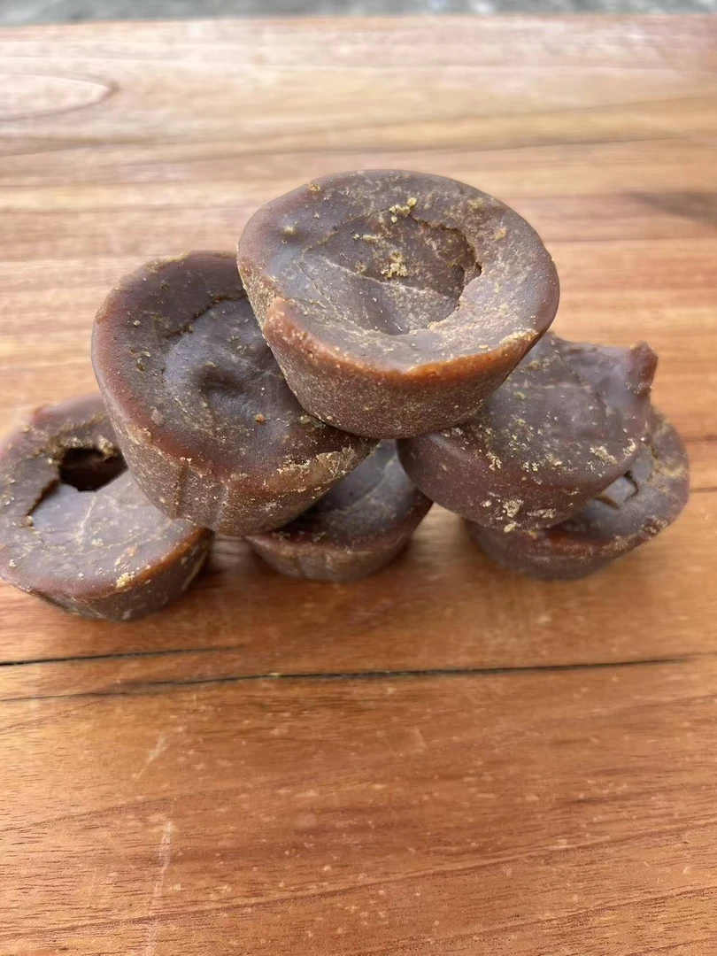 云南手工甘蔗红糖传统土法熬制正宗老红糖
