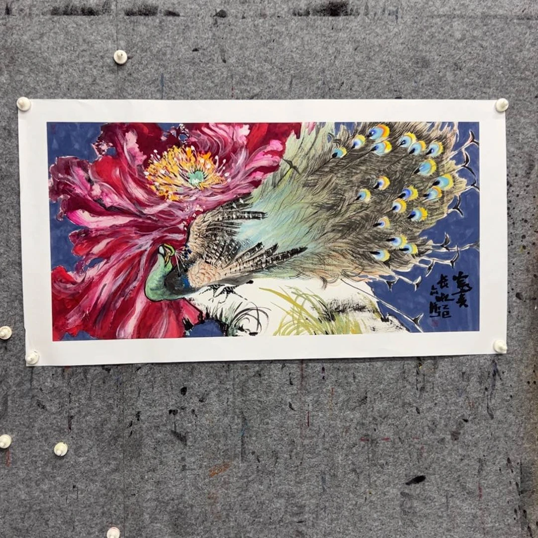 国画亲笔手绘原创作品