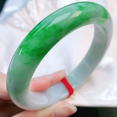 未镶嵌手镯翡翠58圈口882156