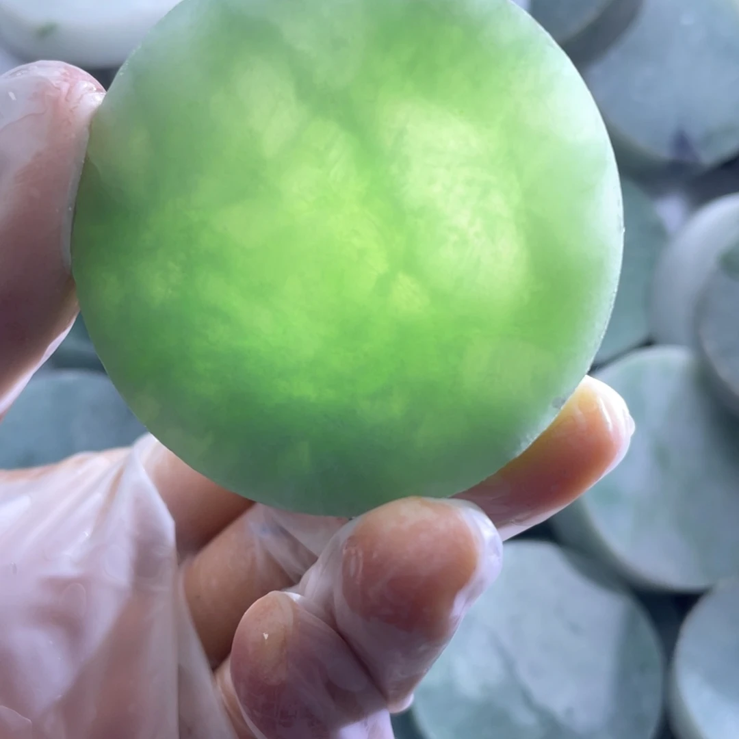 翡翠裸石天然A货翡翠