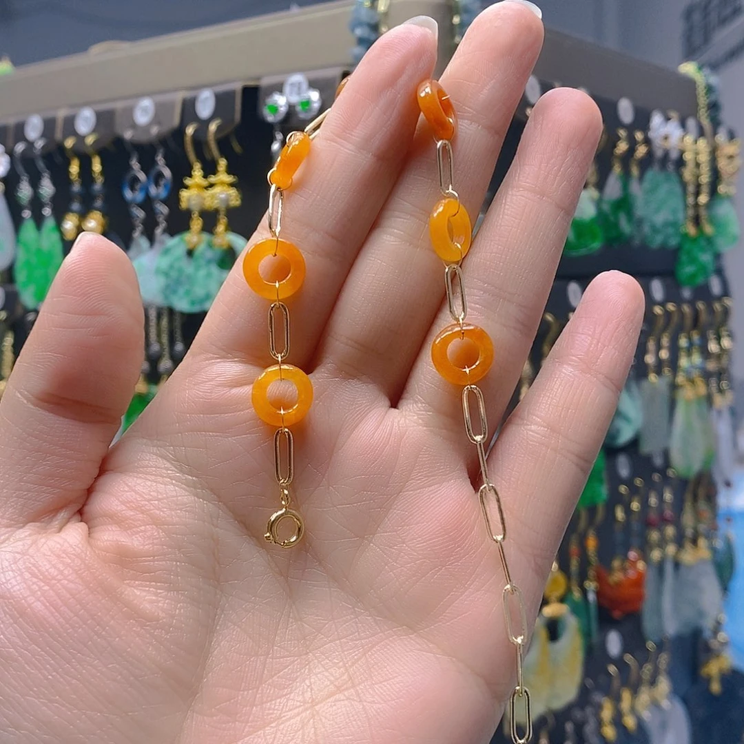 未镶嵌翡翠耳饰翡翠