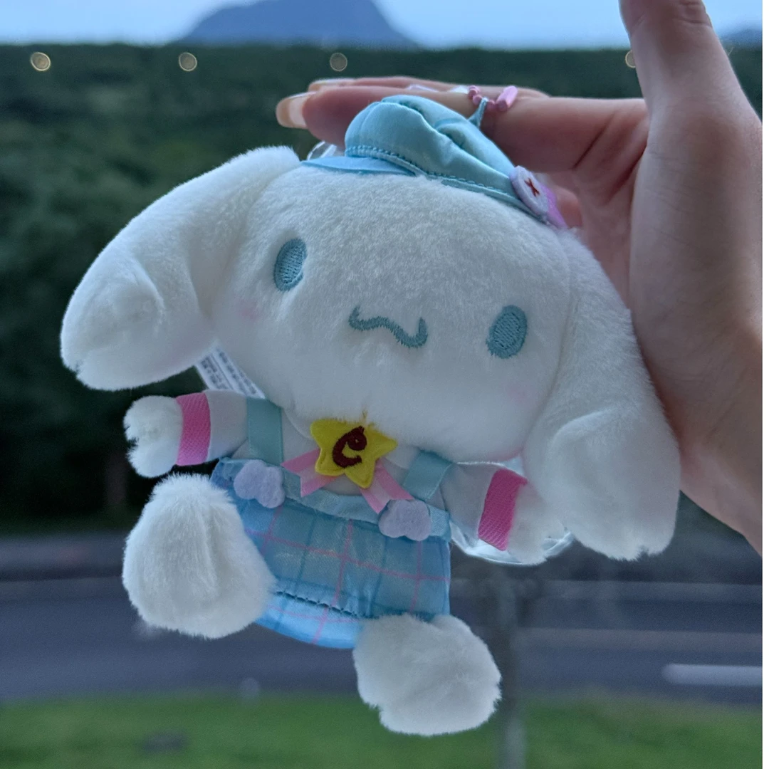 【济州岛限定】Hello Kitty 蓝色帽子 大耳狗 挂件 玩偶钥匙扣