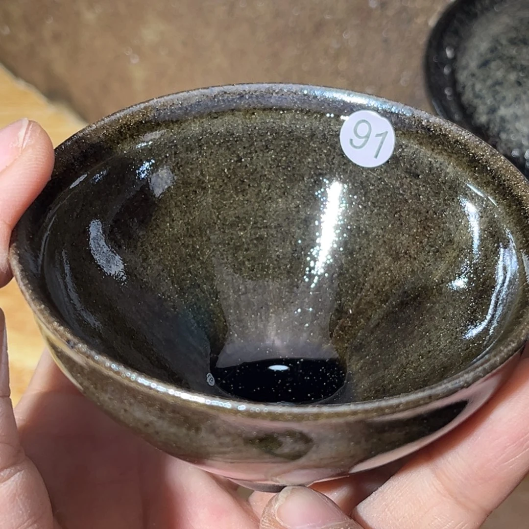 茶盏义兴龙窑坚持真柴烧微瑕
