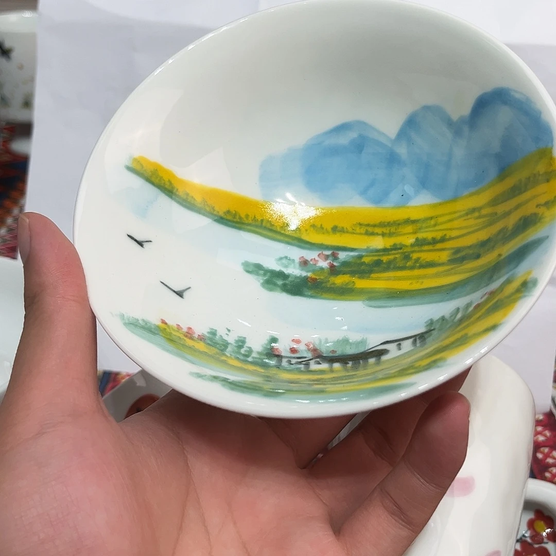 摆件景德镇陶瓷手绘精品