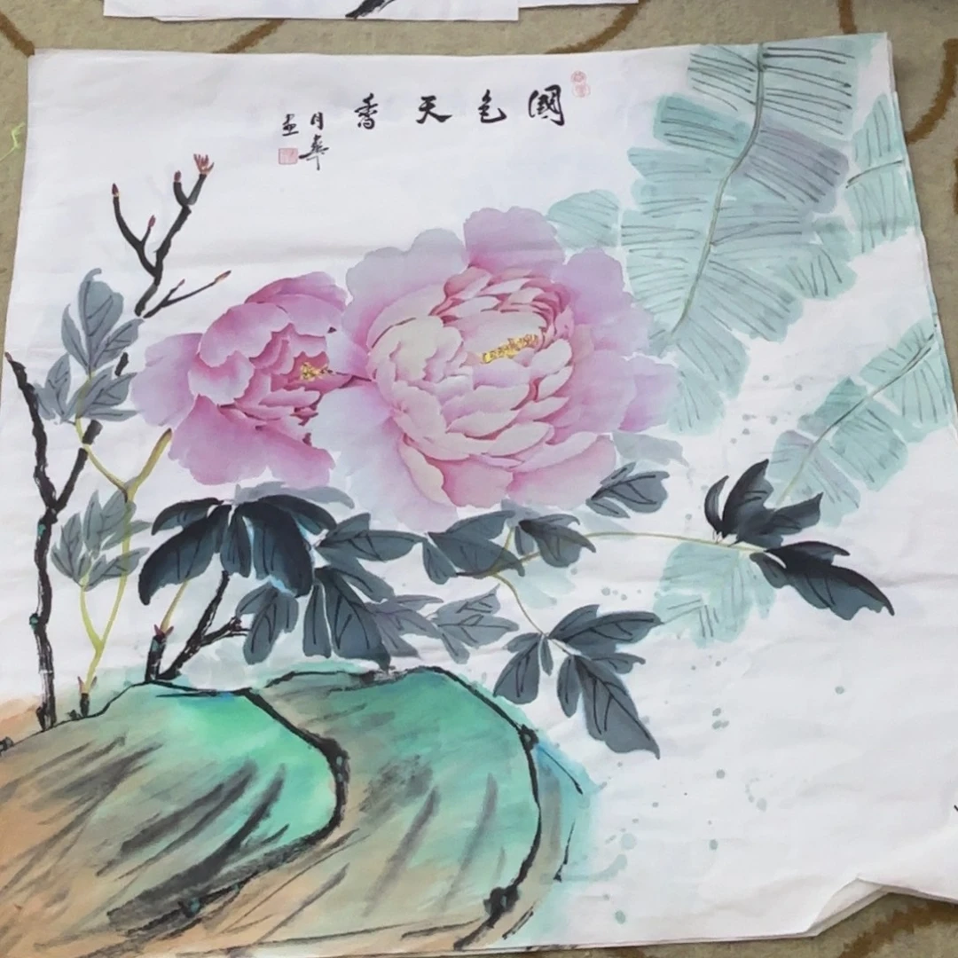 国画国画老师作品刘