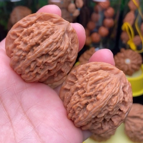 把件文玩核桃山地楼41全品