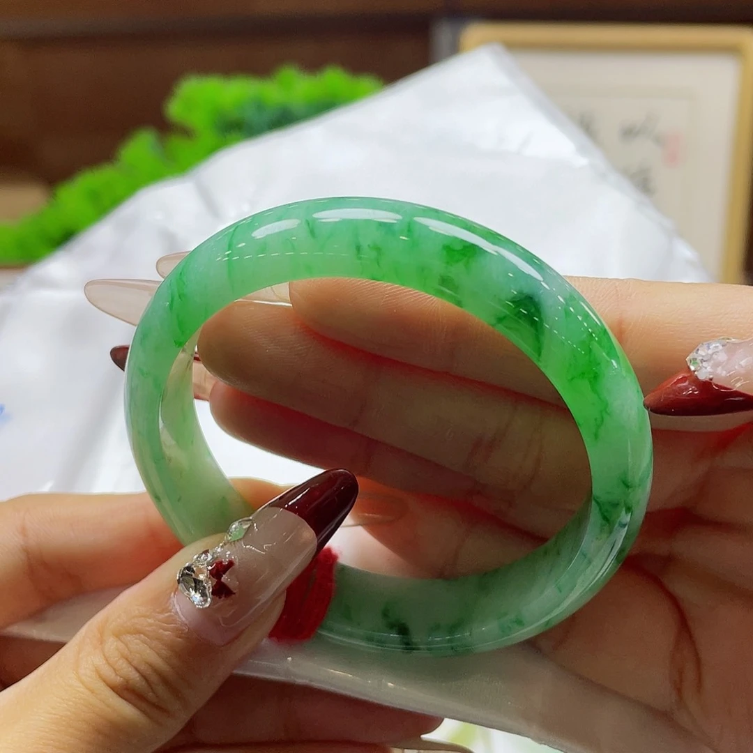 翡翠手镯未镶嵌41 号链接