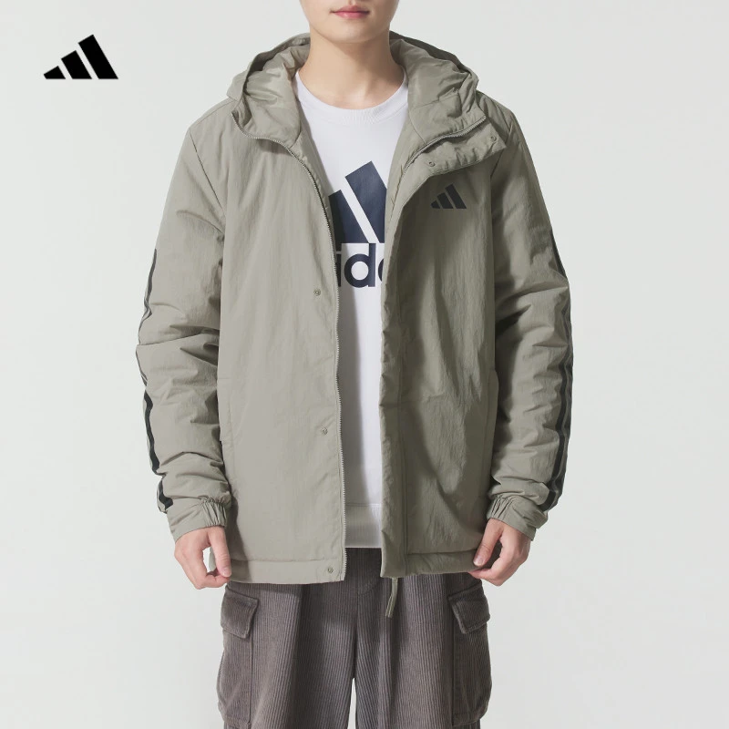 adidas阿迪达斯官方男装棉服冬季新款保暖防风运动棉衣外套JY8305