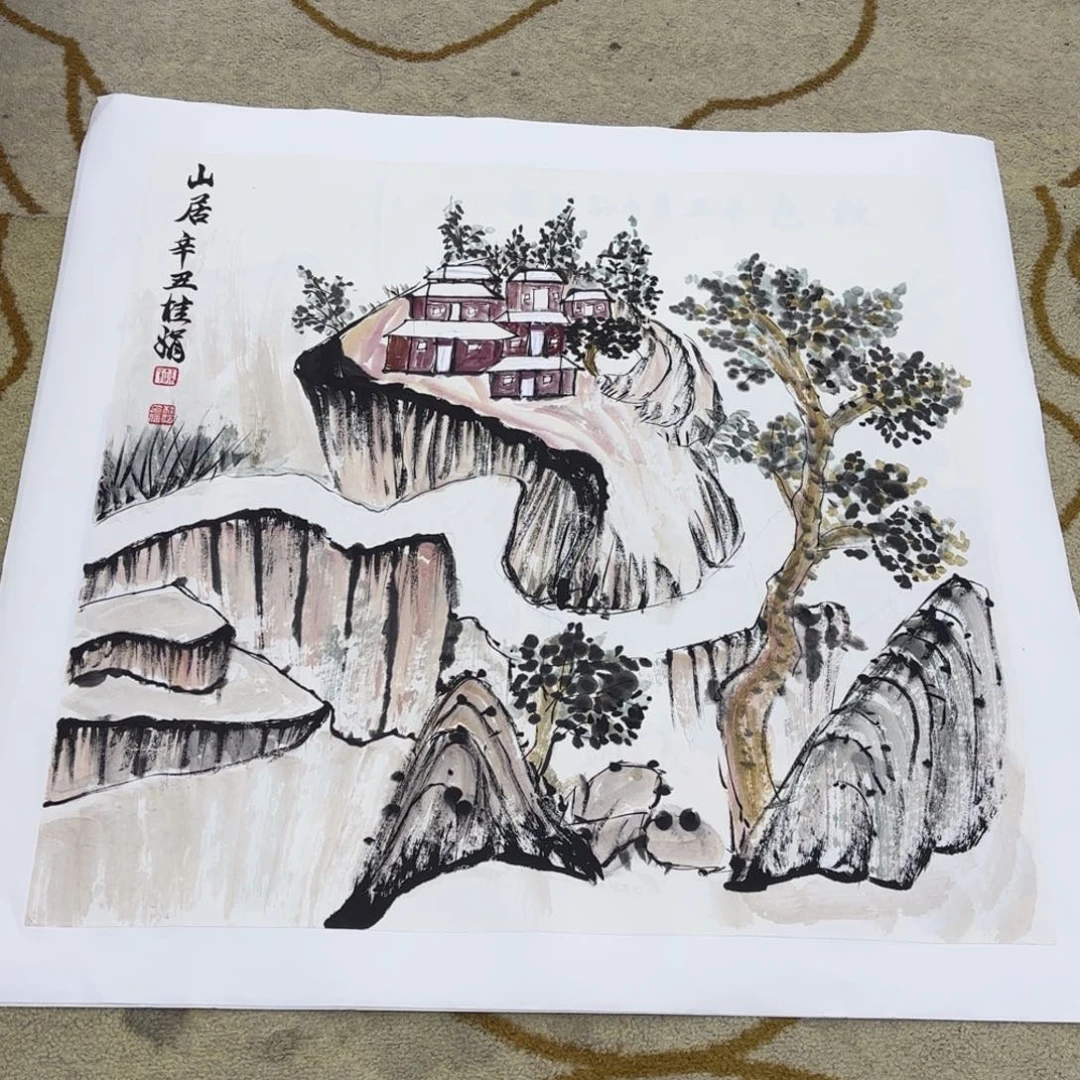 国画桂娟老师作品刘