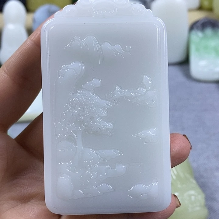 颈饰未镶嵌和田玉