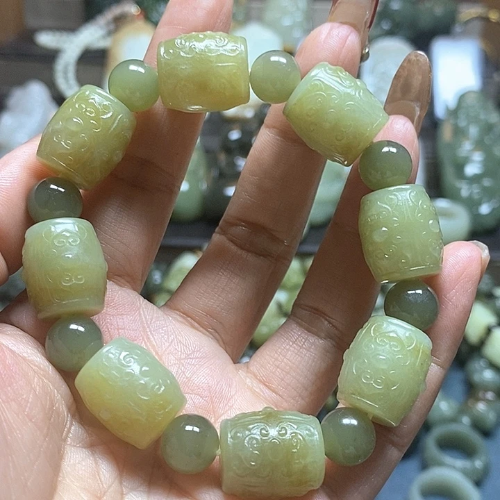 手串未镶嵌和田玉