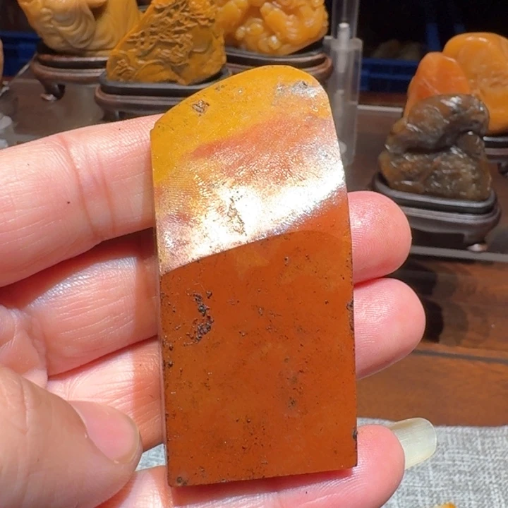 寿山石水**影寿山石石头