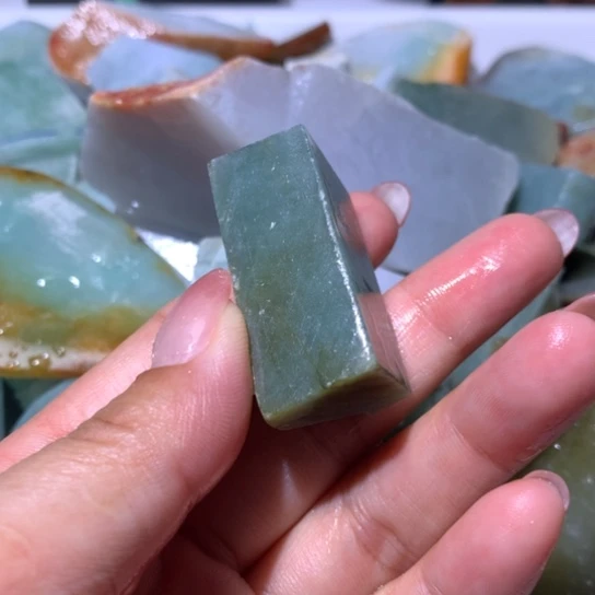 翡翠散珠翡翠边角料