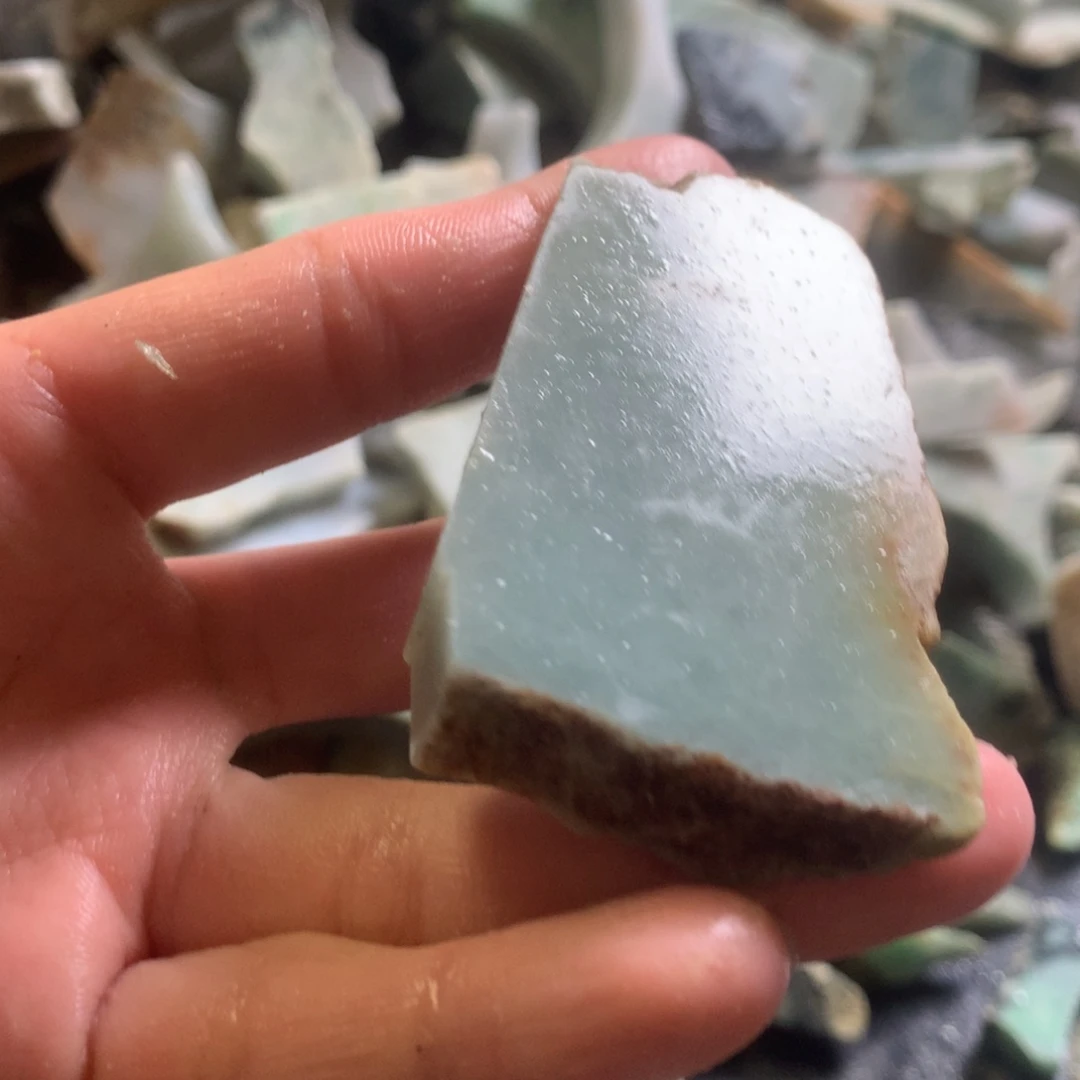 翡翠颈饰未镶嵌缅甸翡翠