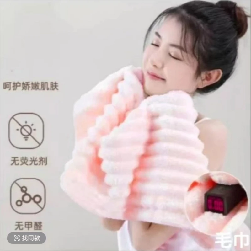【拍五单发6条】柔软毛巾浴巾女生洗脸洗澡亲肤毛巾颜色随机