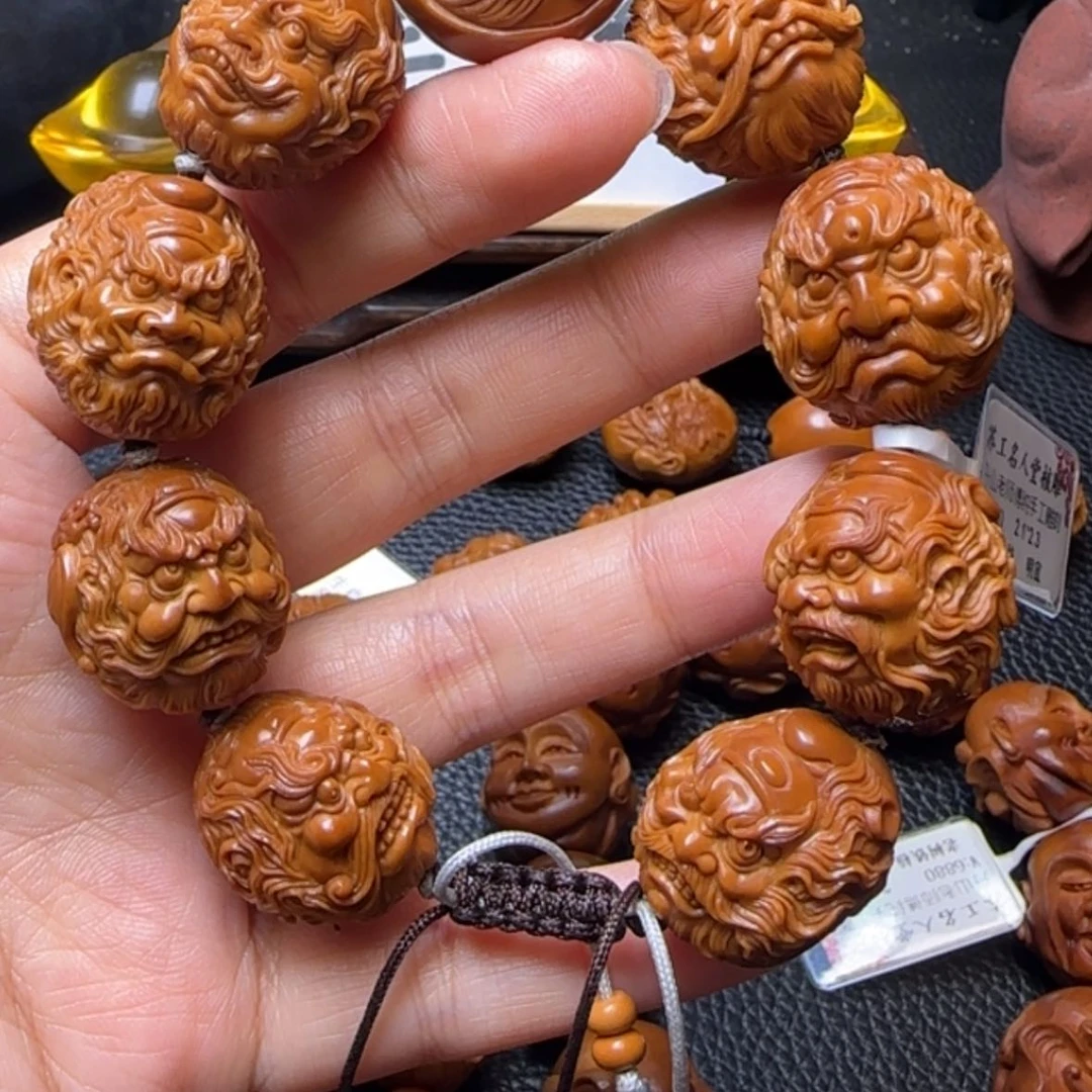 【闪购商品】橄榄核吊坠小鬼钟馗