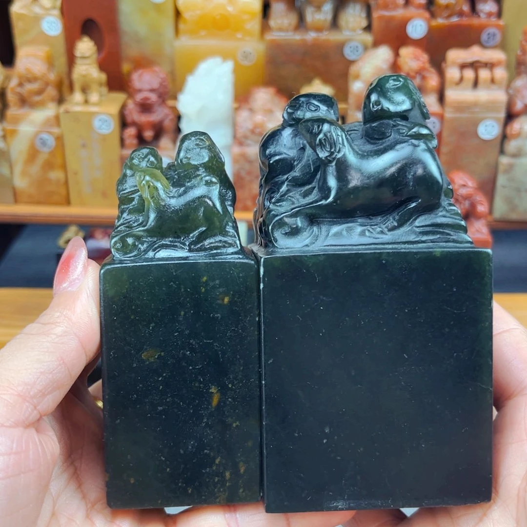 寿山石印石荷*堂闪购商品瑕疵料