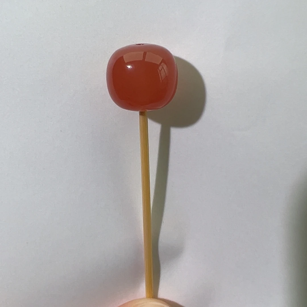 是***岩南红玛瑙单珠未镶嵌0002