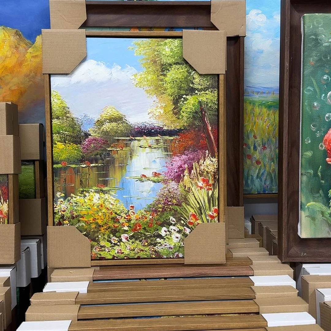 油画3040油画作品入选全国