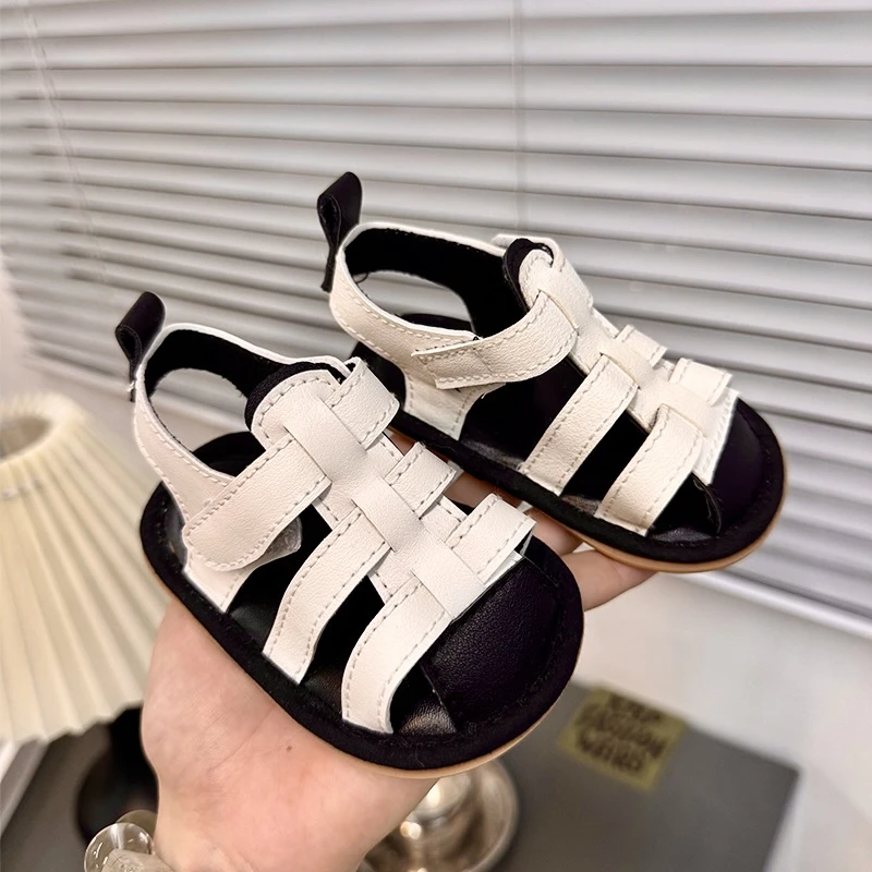 夏季软底6-12个月学步鞋学步鞋鞋子宝宝婴幼儿防掉透气儿童凉鞋8