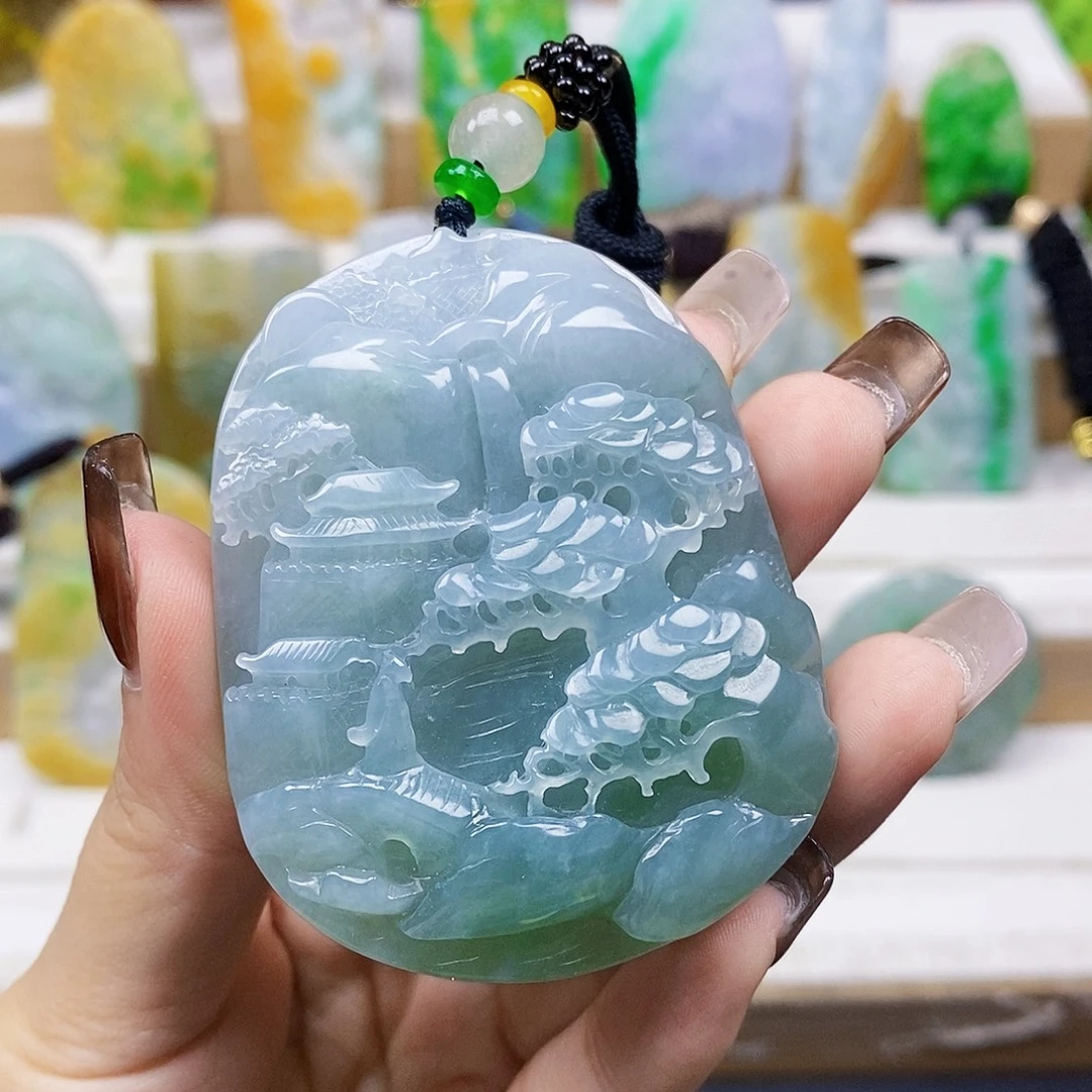 定制翡翠未镶嵌天然翡翠A货