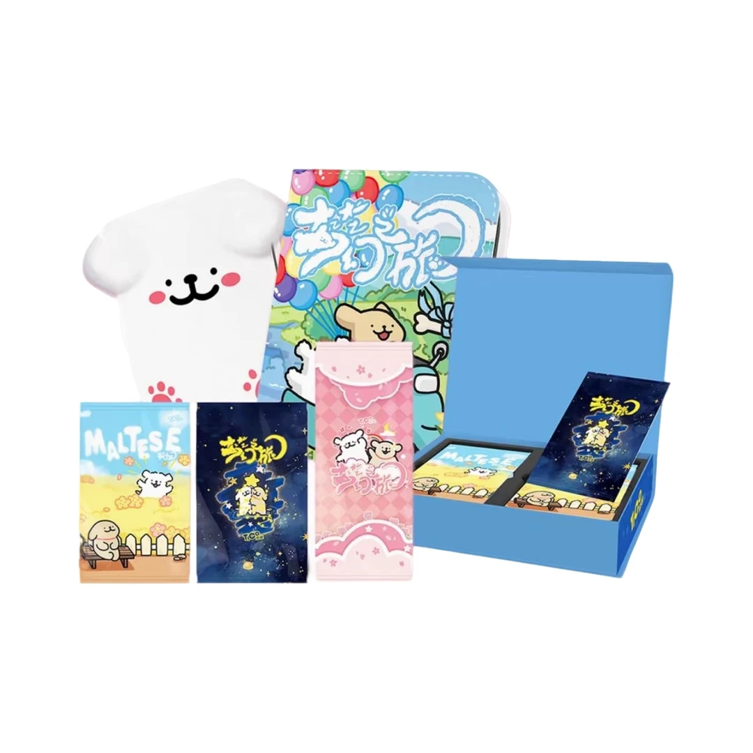 【泡椒浮浮】《添趣× 线条小狗梦幻之旅》收藏卡牌盲盒国产二创代拆）Z