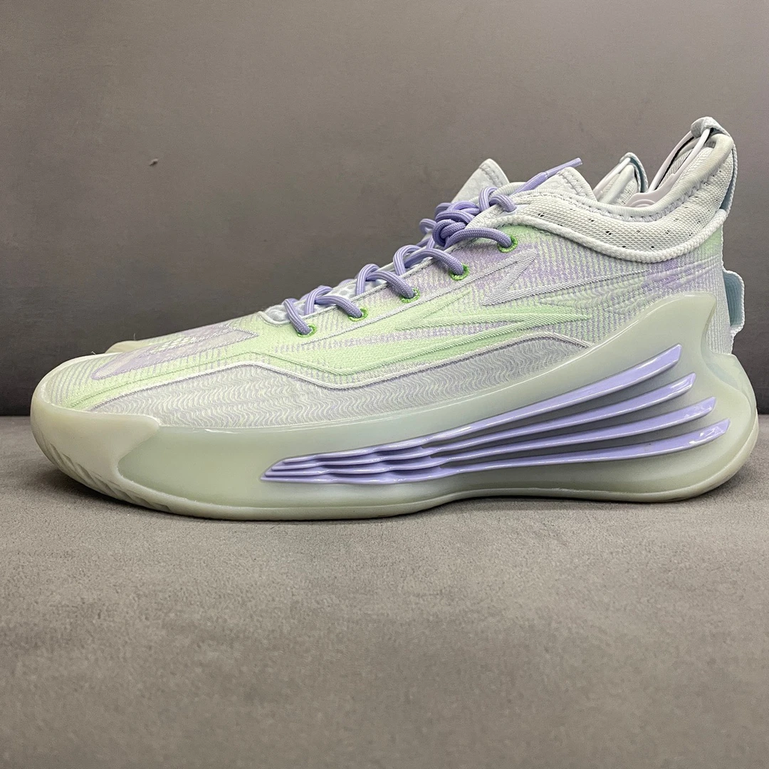 45码/匹克猎影樱草紫/篮球鞋/全新无原盒/DA230041樱草紫