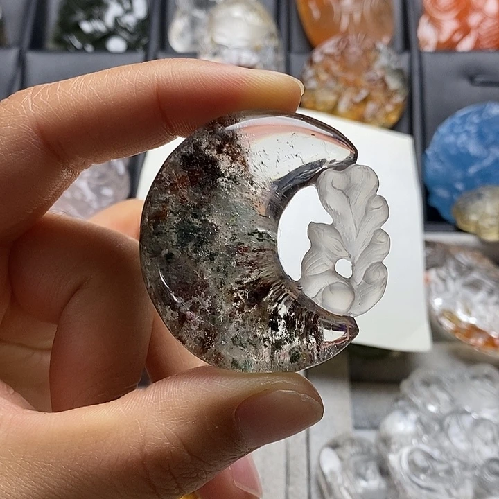 颈饰未镶嵌水晶水晶吊坠