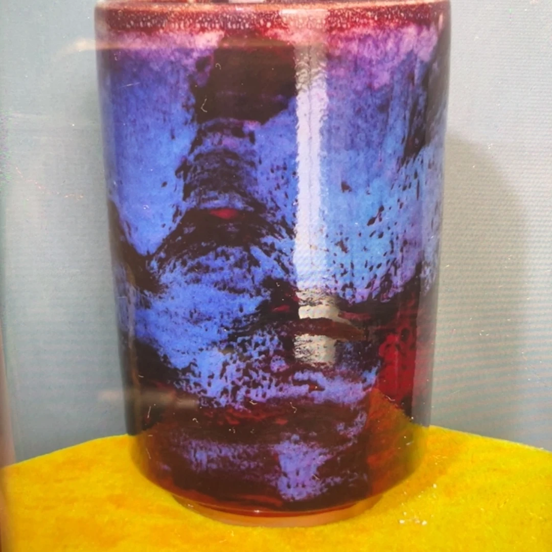 弘***馆中国神后钧瓷画筒