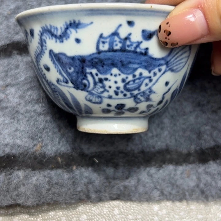 钱***图陶摆件景德镇陶瓷杯/碟
