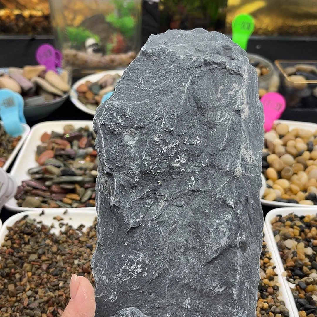 纯天然的片岩石1个