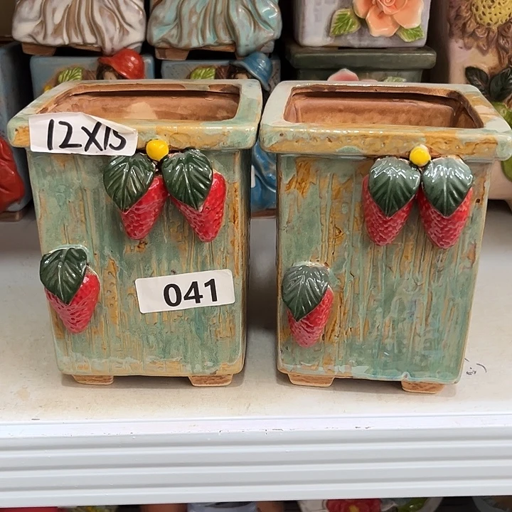 粗陶材质多肉花盆