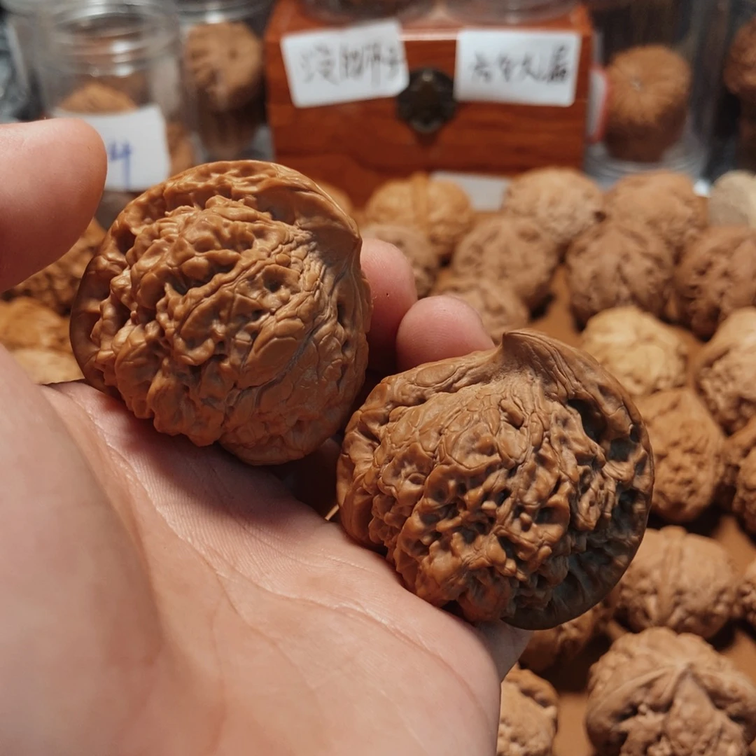 文玩核桃吊坠官帽蛇头