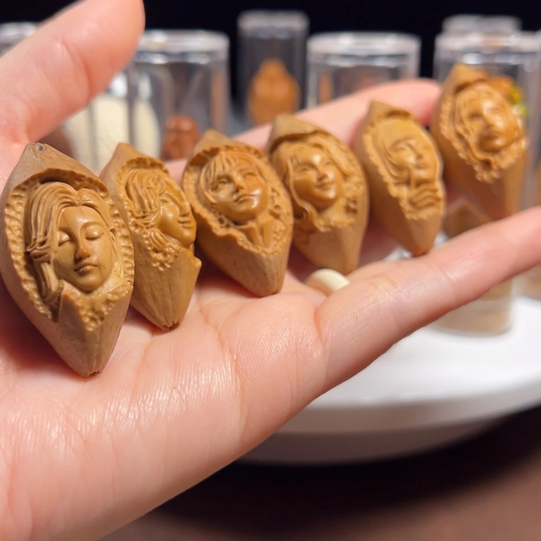 路***的橄榄核手串/手链美女六颗