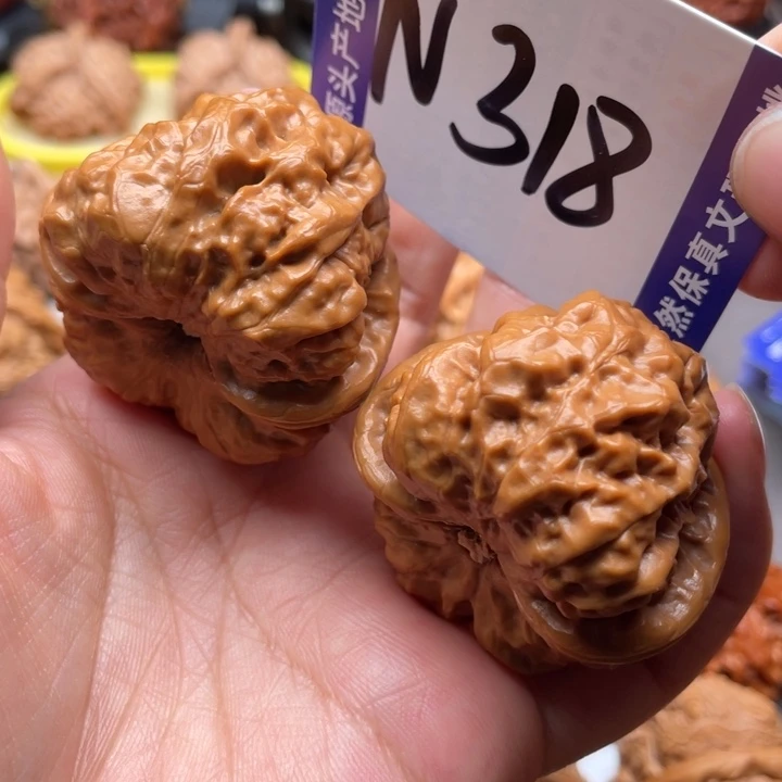 文玩核桃把件蛙蛙42尺