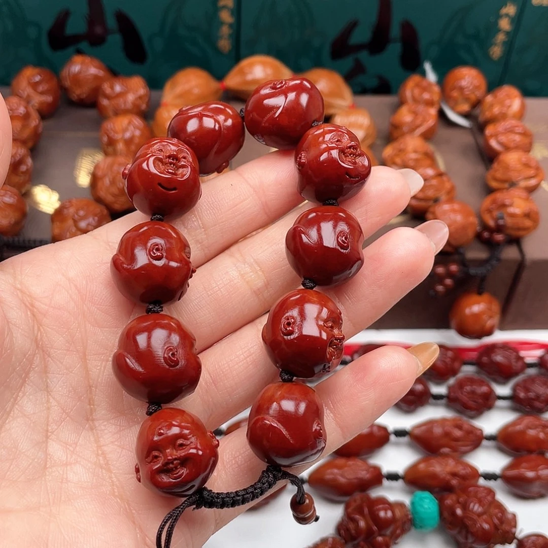 橄榄核手串F**N开心手串