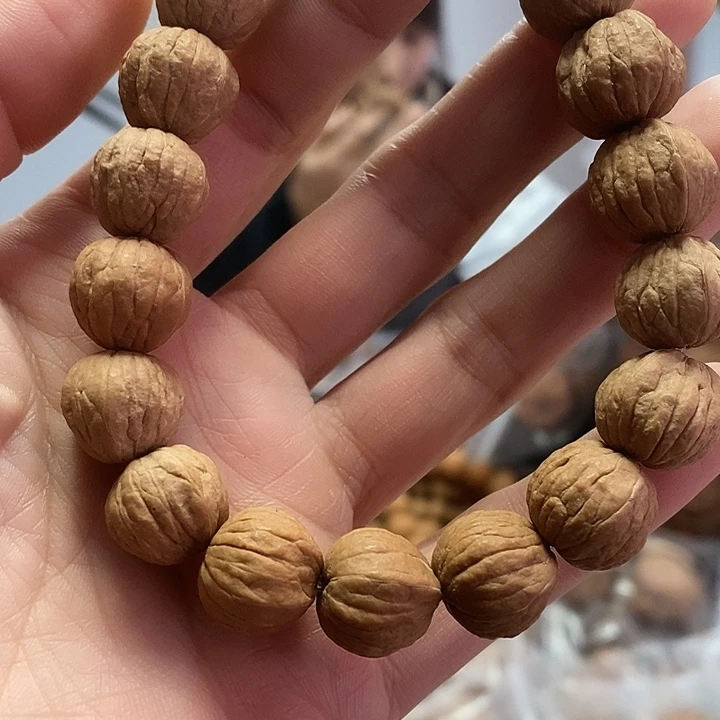 文玩核桃把件猴头铁锤手串
