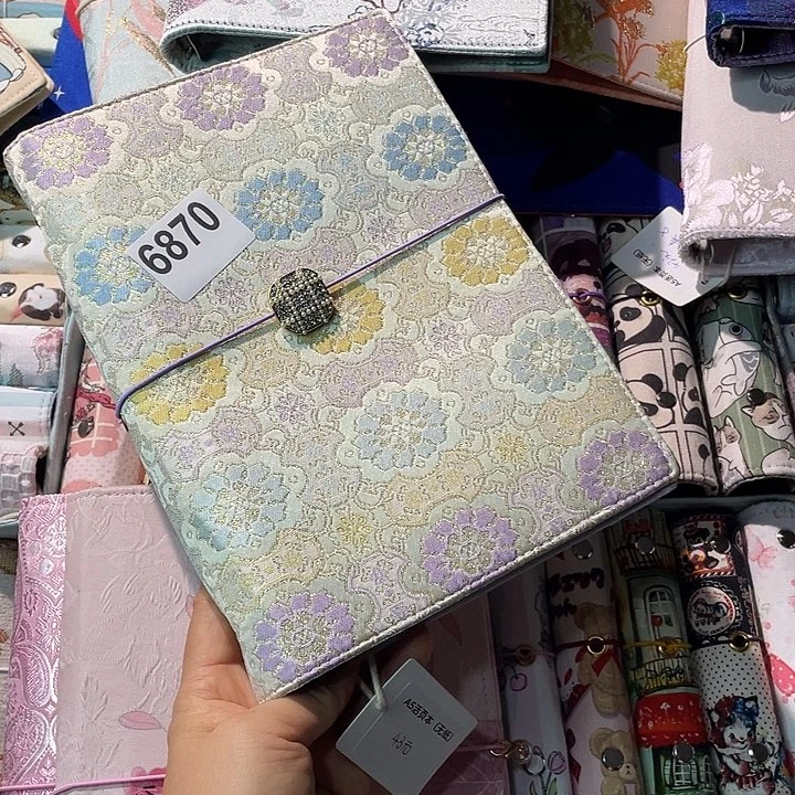 织绣A5 活页不加纸6870