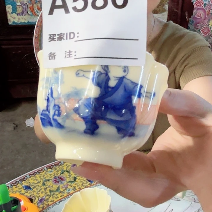 摆件景德镇高温陶瓷A580