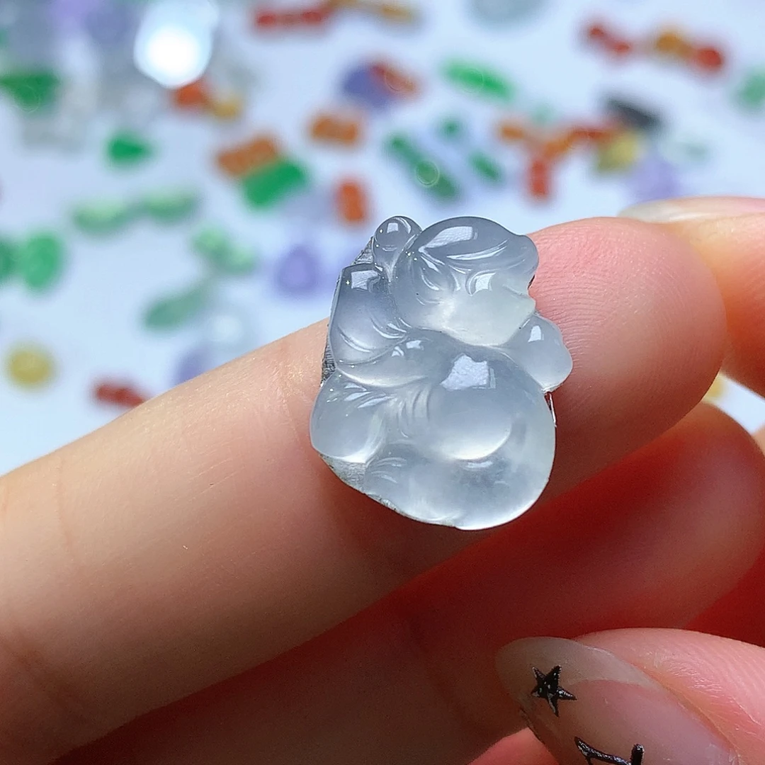 颈饰未镶嵌翡翠仙子