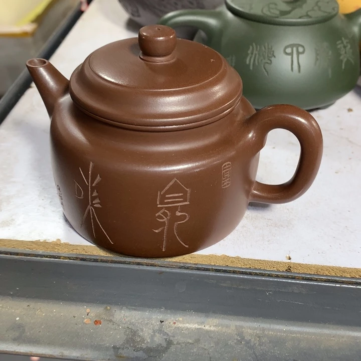紫砂茶壶原矿手工46