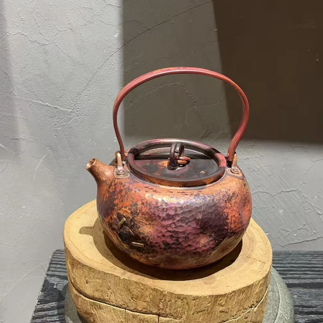 紫铜一张打铜壶煮水壶煮水器