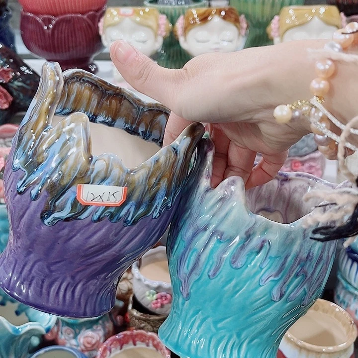 多肉花盆满10元包邮