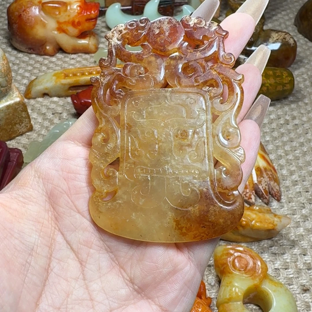 吊坠白玉菩提挂件