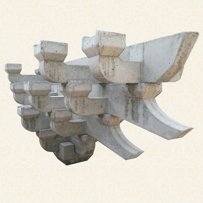 水泥斗拱防古建斗拱三踩五踩七踩半斗全斗雀替预制斗拱椽子霸王拳