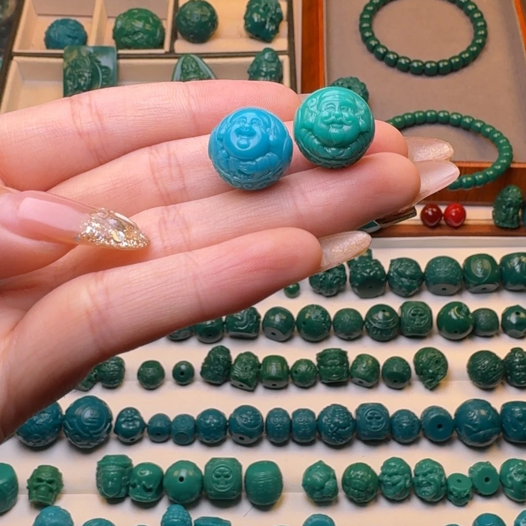 逍****颈饰玻璃 文玩配饰11