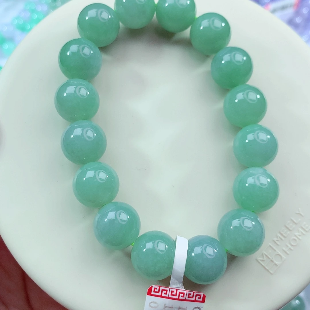 翡翠未镶嵌手链卡12.4