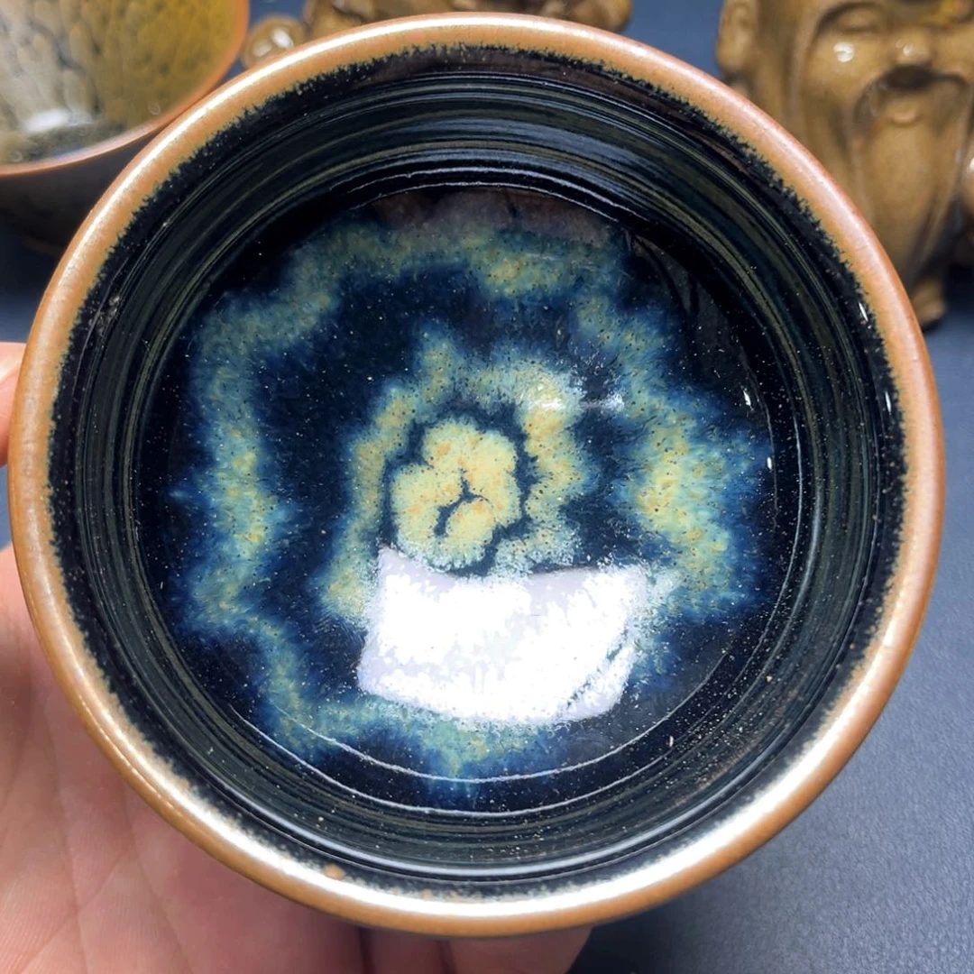茶盏建盏手握泡茶主人杯